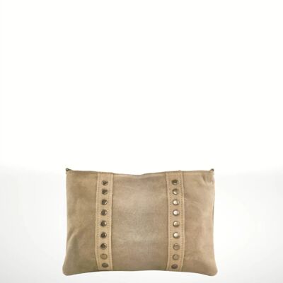 Bolso bandolera de piel Gamuza Celia ²⁴