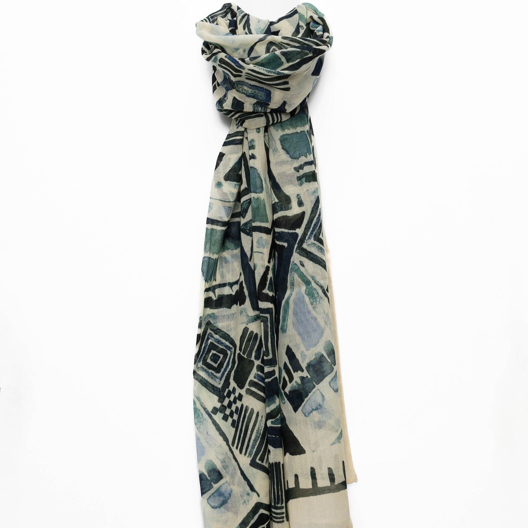 GAETAN duck wool scarf