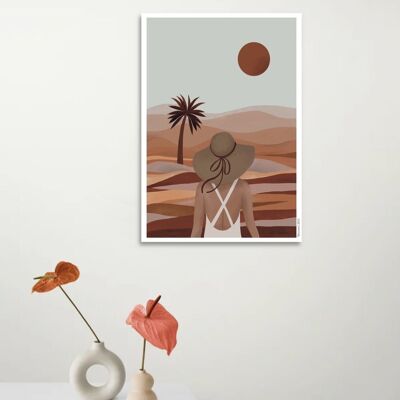 Póster A4 Sahara