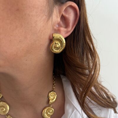Big Shell - gold or silver