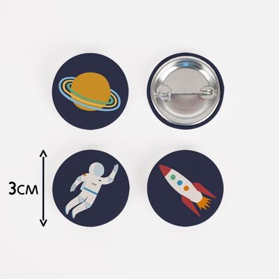 Badge : astro