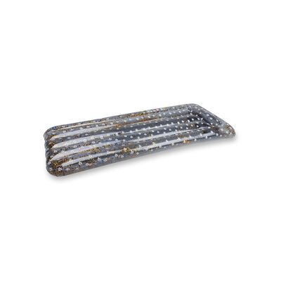 Essentiels de natation | Fleur de marguerite | Matelas gonflable de luxe bleu