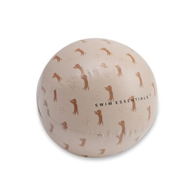 Imprescindibles para nadar | Roamer | Pelota de playa marrón de Ø 51 cm
