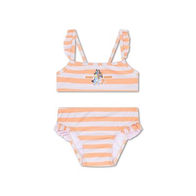 Essentiels de natation | Bluey | Bikini anti-UV Orange pour filles