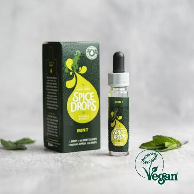 Mint Natural Extract, Spice Drops, Award Winning, Vegan