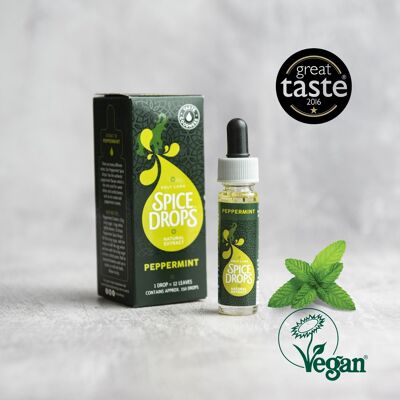 Peppermint Natural Extract, Spice Drops, Award Winning, Vegan