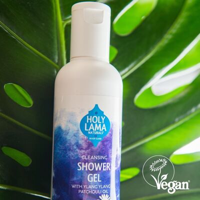 Ayurvedic Shower Gel With Vetivert & Lavender (Natural & Vegan) - Yogi