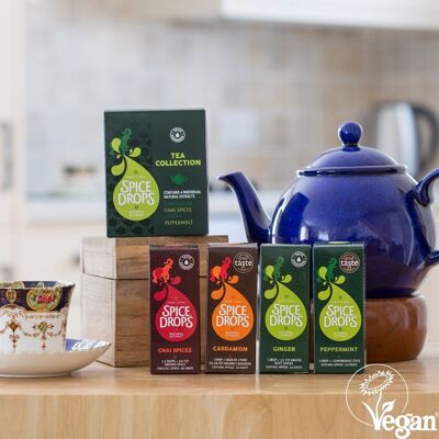 Collezione Tè Spezie, Confezione Regalo, Senza Glutine, Vegan