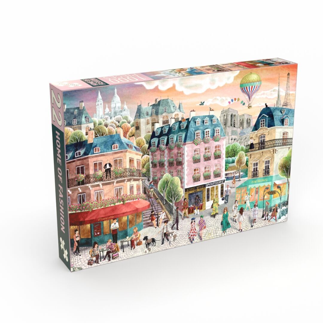 Home of Fashion 1000-teiliges Paris-Puzzle