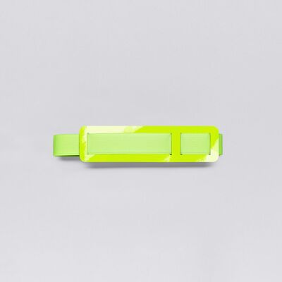Correa textil antibolso L - Amarillo neón