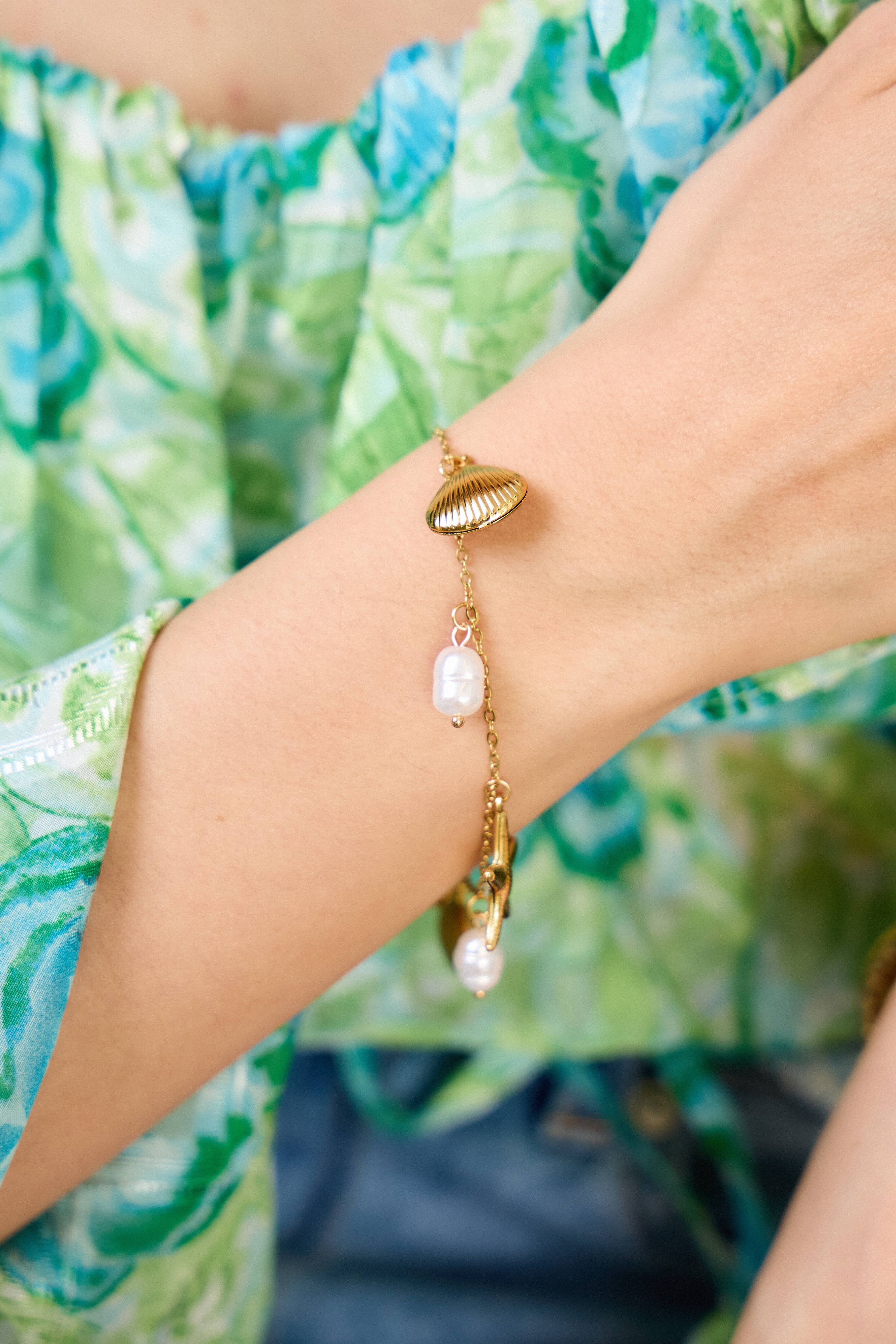 Bracelet à Breloques Fruits en Acier Inoxydable – Fantaisie Colorée