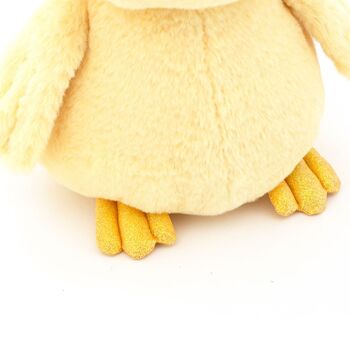 Peluche, Fluffy le poussin jaune, cadeau de Pâques Orange Toys 6