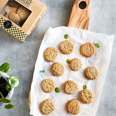 Mezcla de galletas Breizh y galletas de mantequilla Breizh (14 de cada una en una caja)