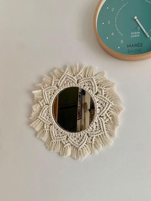 BREHAT Macrame Mirror Kit