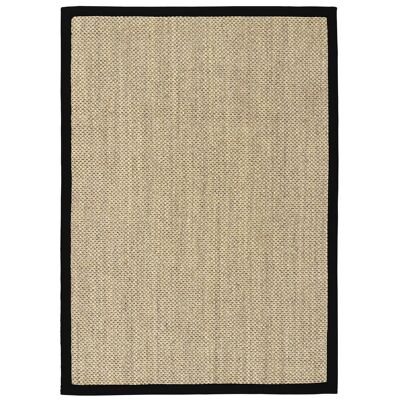 Origins Sisal Beige Clair avec Bordure Noire