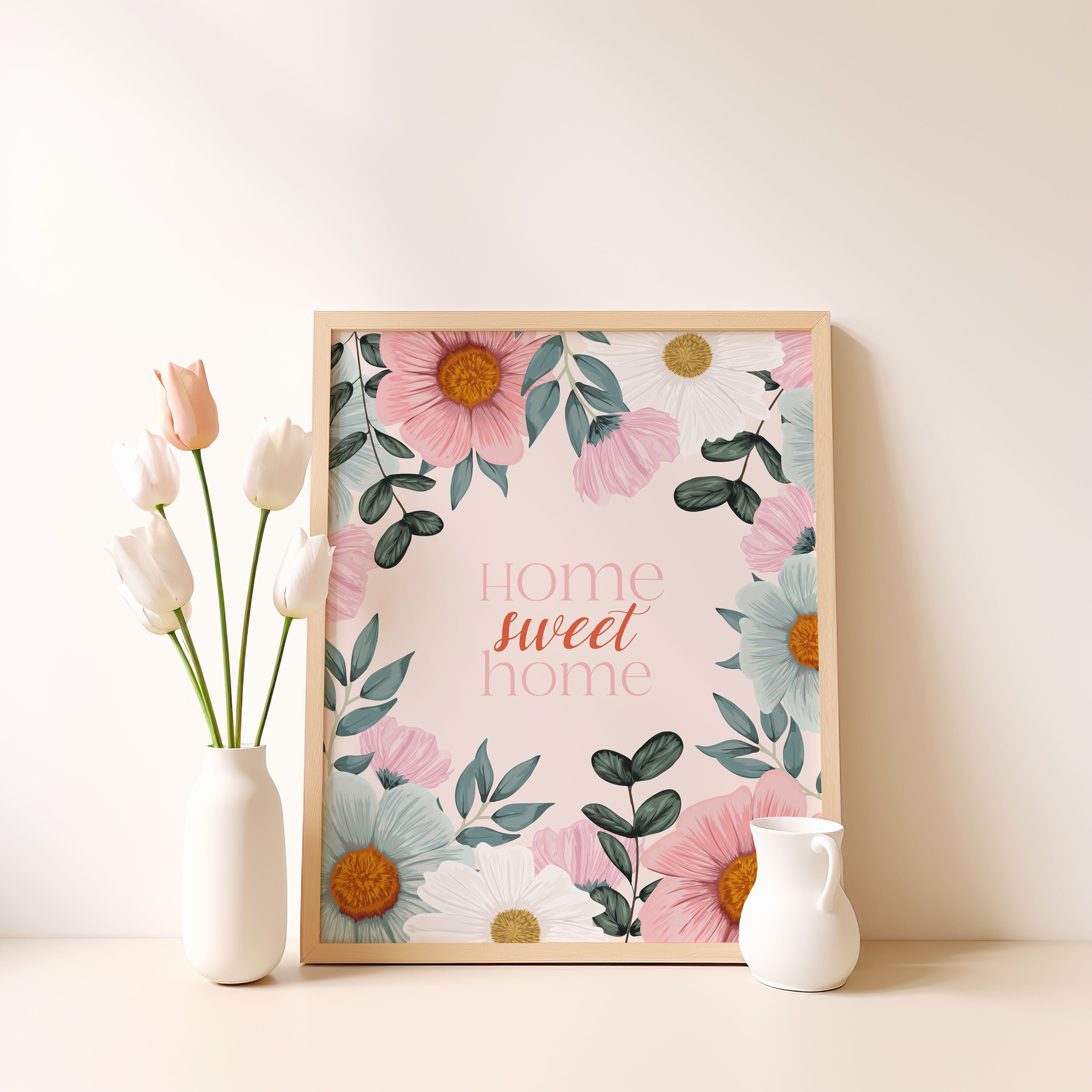 Poster "home sweet home"