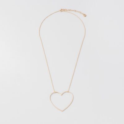 collana a cuore grande