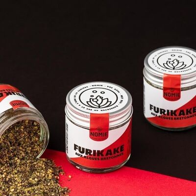 Furikake with Breton Seaweed, large 60 ml jar
