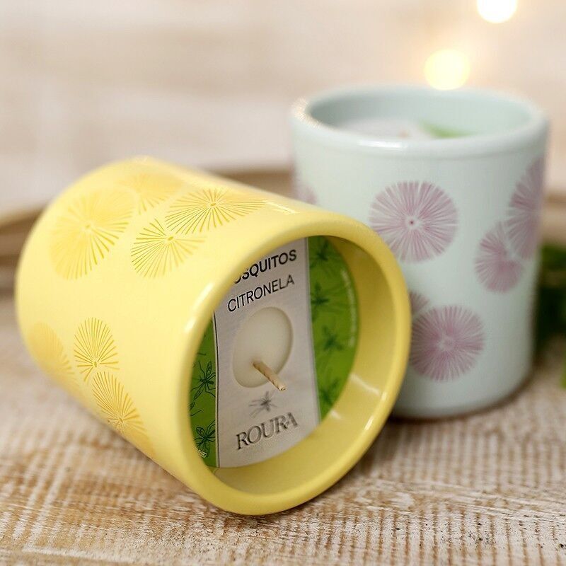 Citronella - 2 candele in vetro alla citronella "party"