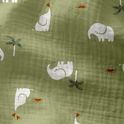 Gasa de elefante doble