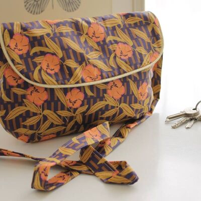Sac Anaé fleurs rayées