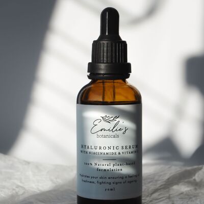 SÉRUM HYALURONIQUE À LA NIACINAMIDE ET À LA VITAMINE C