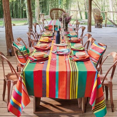 Nappe Mille Arizona Pampa 100% Coton 115 x 115 cm