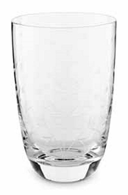 Bicchiere da longdrink trasparente inciso Blushing Birds - 400ml - PIP STUDIO