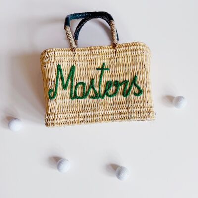Bolso de tejido estructurado Masters: hecho a mano, personalizado y ético