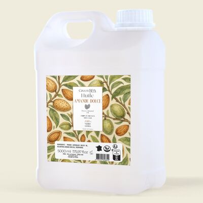Sweet Almond Oil 5L - 100% Natural