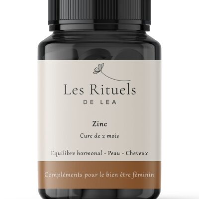 Zinc - 60 cápsulas - 15 mg
