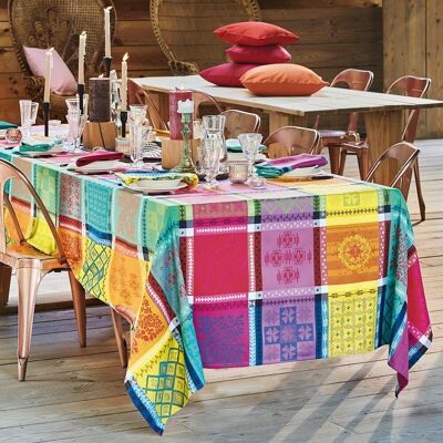 Nappe Mille Pueblo Fiesta 100% Coton 115 x 115 cm