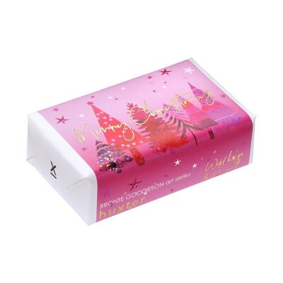 HUXTER BAR SOAP Xmas Trees Pink