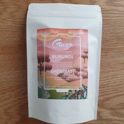 250gr bag of Burundi coffee - Shembati / Café Guzo