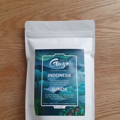 Sachet 250gr de café Indonésie - Sunda / Café Guzo