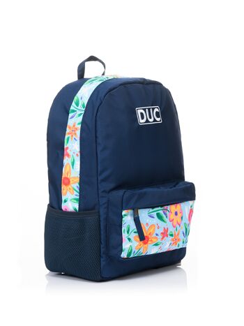 Sac à dos DUC - Fleur bleue 1