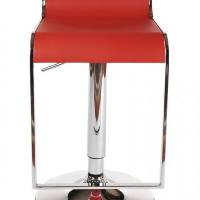 Barkruk Venetië rood 47x36x81 rood Hout Verchroomd metallo