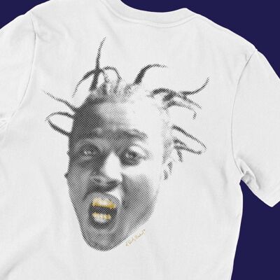 Camisa blanca con retrato de Ol' Dirty Bastard