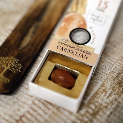 Bonne chance - Encens aux pierres précieuses cornaline
