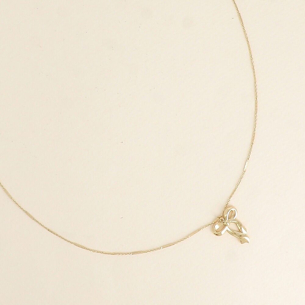 Halskette - Fliege-Anhänger