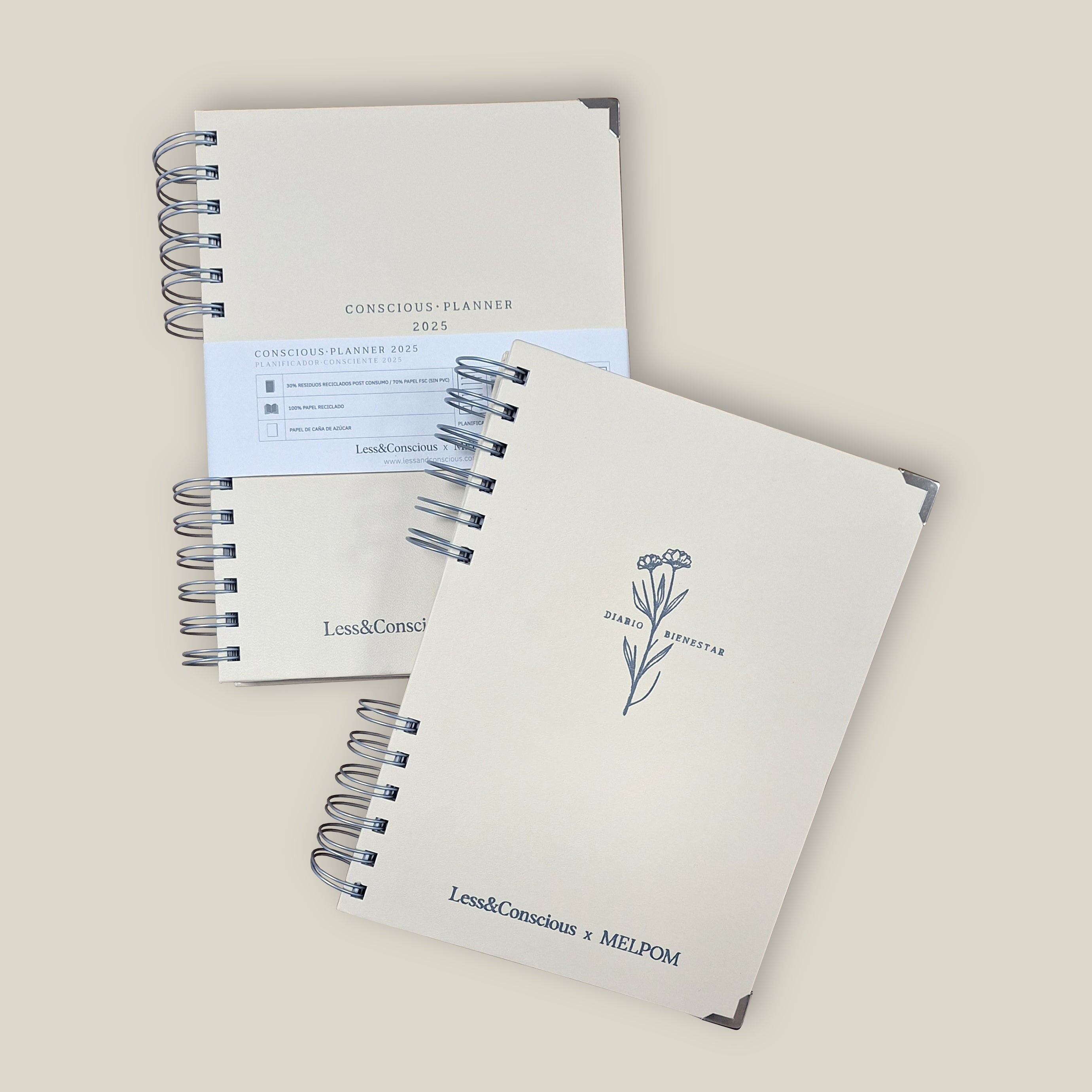 Conscious Planner Pack 2025-26 + Wellness-Tagebuch · L&C