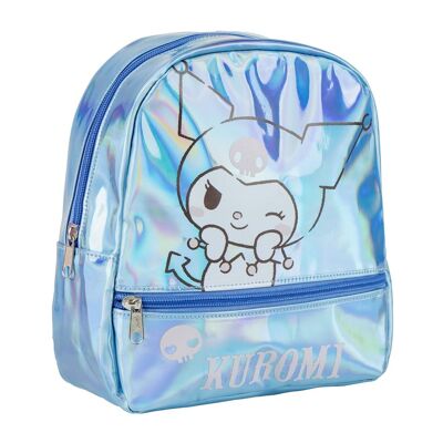 MOCHILA CASUAL IRIDISCENTE HELLO KITTY KUROMI - 2100006215