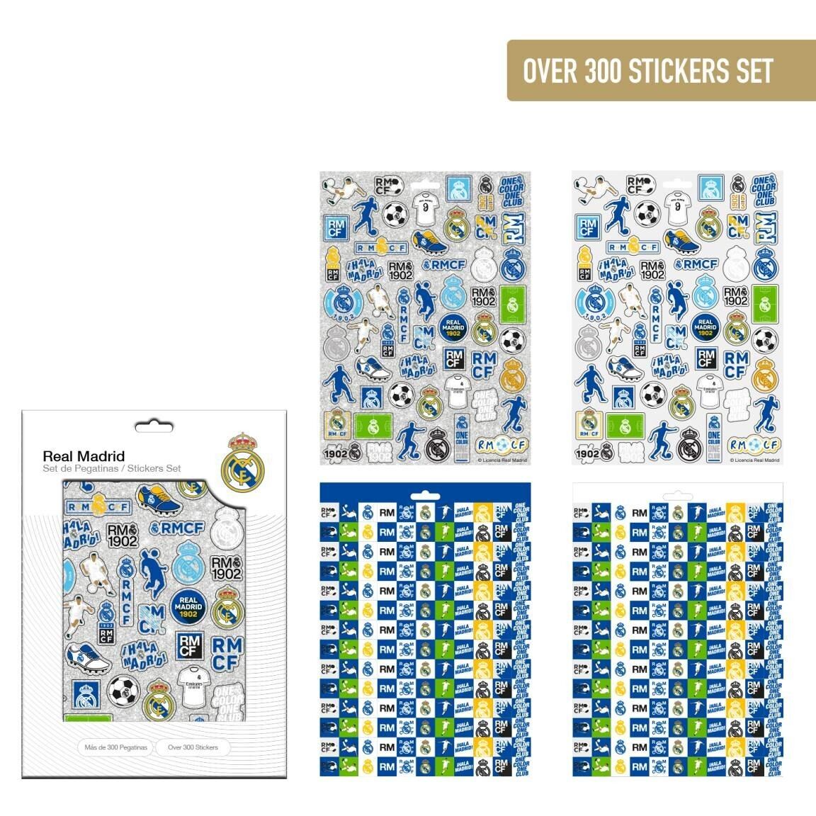 REAL MADRID-AUFKLEBERPAKET - 2700002026
