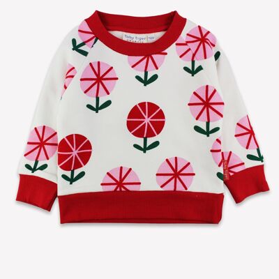 Maglione con stampa organica Posy