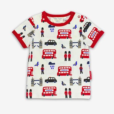 T-shirt a maniche corte con stampa Organic London