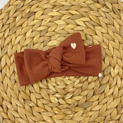 Diadema de punto acanalado para bebé y niño – Ajustable - Amore