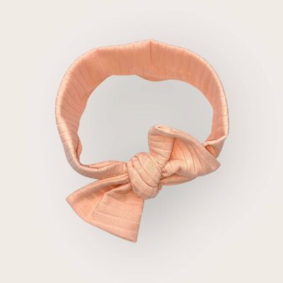 Fascia per capelli in jersey a costine per neonati e bambini - Regolabile - Liska