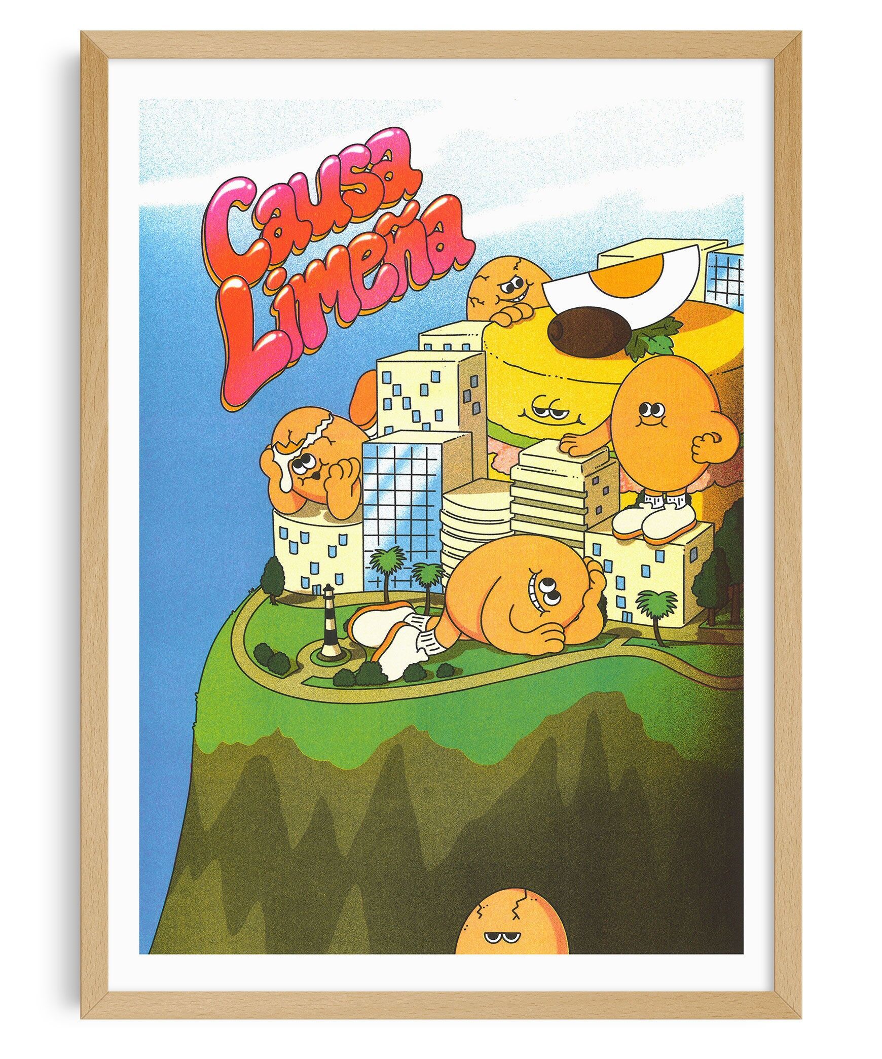 Poster A3 - Cause Limeña en Lima - Lauren Martin