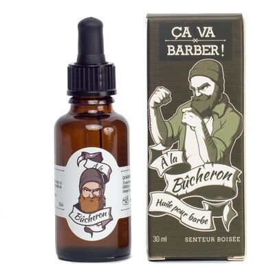 Organic beard oil "à la Bûcheron" - 30 ml