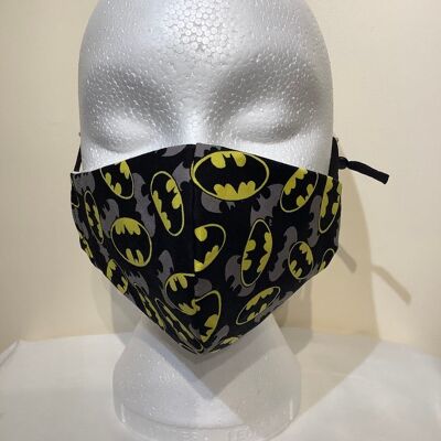 AG Batman Superhero Face Mask Adult